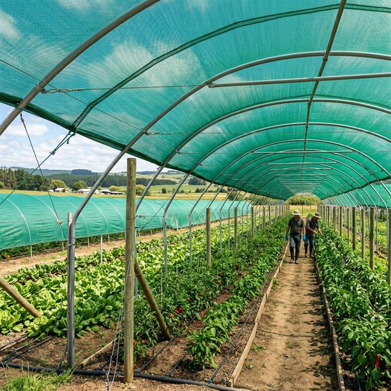 Agricultural Safety Nets installation by HRB Sports & Safety Nets