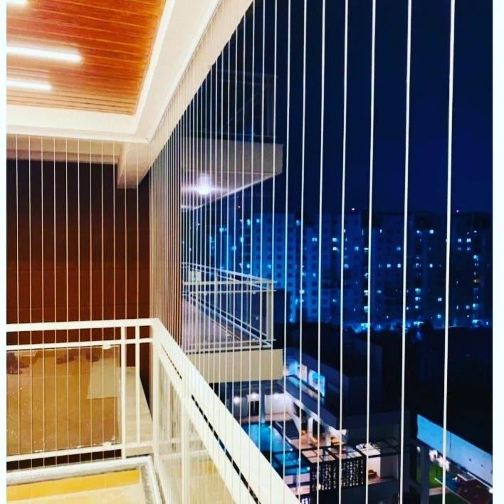Invisible Grills Installation in Mahbubnagar by HRB Sports & Safety Nets
